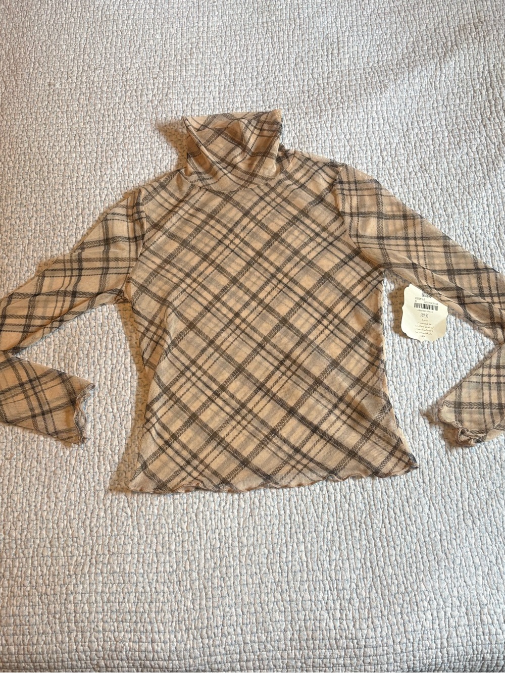 Altar’d State NWT Sheer Long Sleeve Blouse